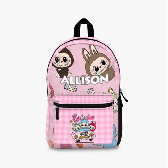 Labubu Themed Backpack, Labubu School, Labubu Bag, Labubu School Bag, Labubu Backpack, Labubu Gift, Back to School Backpack