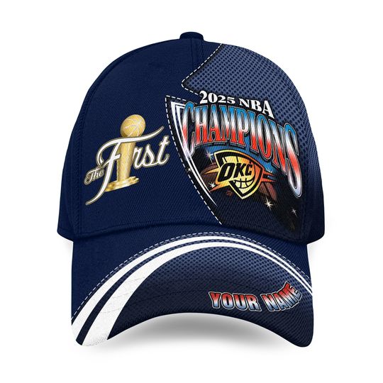 OKC Thunder Champions 2025 Classic Cap