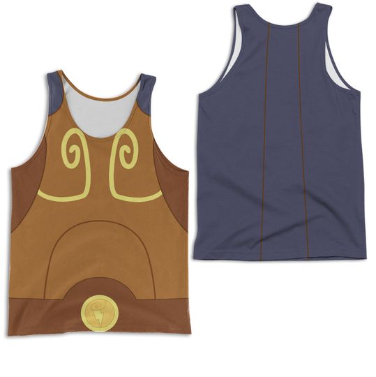 Hercules Running Costume 3D Tank Top