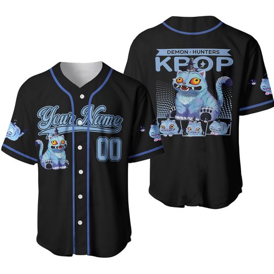 Demon Hunter Tiger Baseball Jersey, Hunters Tiger fan, Kpop Saja Boys Shirt, Kpop Demon Hunters
