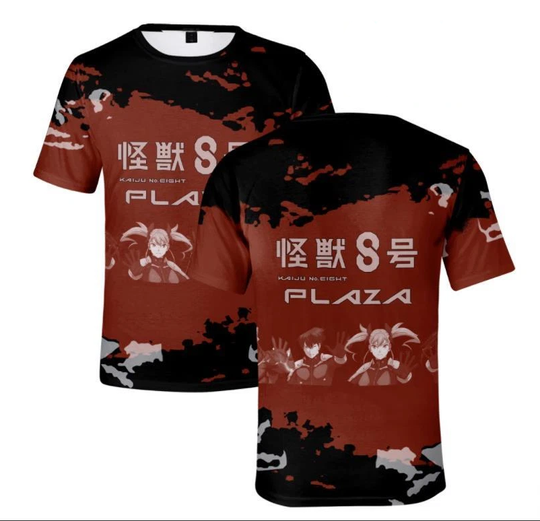 Kaiju Cosplay Anime Manga T-Shirt Shirt Costumes Undershirt Sports