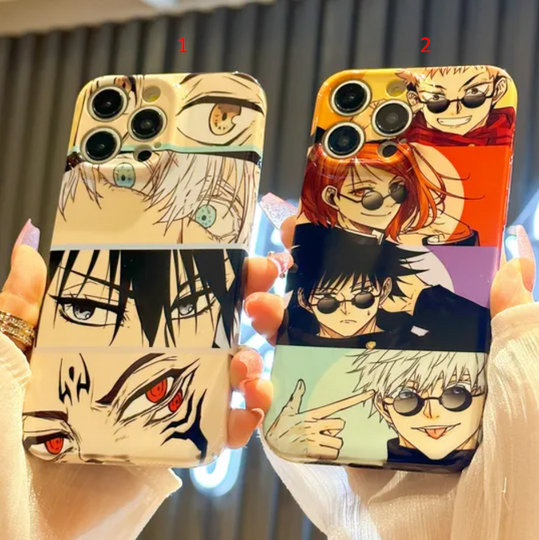 Cute Anime Phone Case for iPhone 16 E 15 14 13 12 11 Pro Max Samsung S23 S20 FE S21 S22 Plus S24 S25 Ultra Note20 A52 Google Pixel 7 8 9 Pro