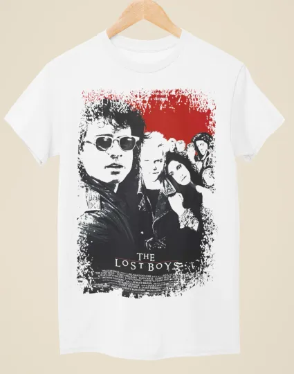 The Lost Boys - Movie Poster Inspired Unisex White T-Shirt