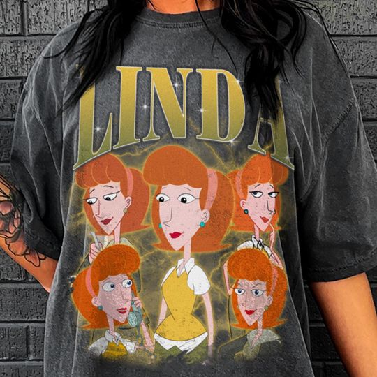 Linda Flynn Phineas and Ferb Comfort Shirt, Disney Phineas and Ferb Characters Perry Ferb Dr. Heinz Phineas Perry Baljeet Buford Isabella