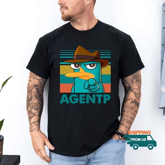 Perry The Platypus Shirt, Phineas and Ferb T-shirt, Cute Phineas And Ferb Sweatshirt, Disney Gift, Gift For Kids