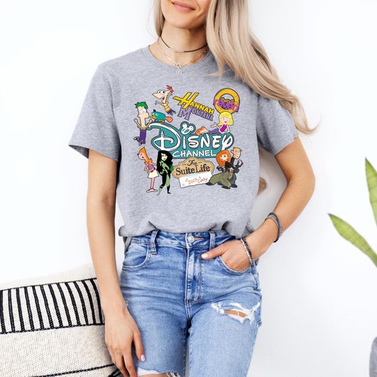 Disney Phineas and Ferb Shirt, Phineas & Ferb Characters, Disney Trip Shirt, Disney Channel Movie Fan, Disneyland Vacation Tee, Family Trip
