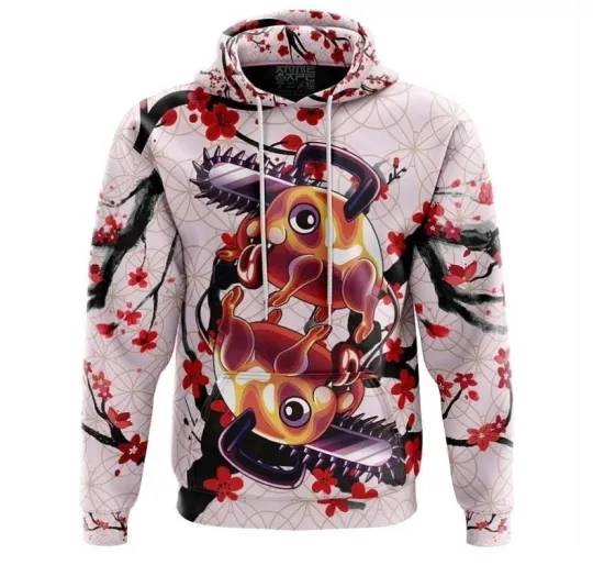 Chainsaw Anime Manga Hooded Sweatshirt Hoodie Sports Hooded Sweater Coat