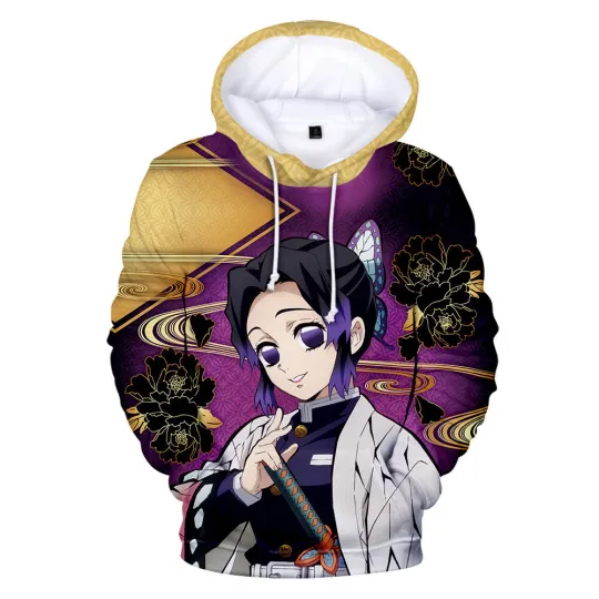 demon Anime Hooded Sweatshirt Hoodie Hooded Sweater Sweater Coat