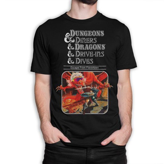 Dungeons & Dragons Funny T-Shirt, D&D Board Game Tee for Men & Women