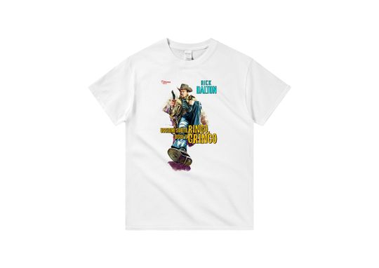 Rick Dalton Once Upon a Time in Hollywood T-Shirt Leonardo DiCaprio Quentin Tarantino Heavyweight Crewneck