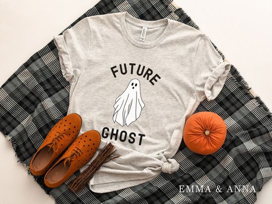 Future Ghost T-Shirt, Halloween Funny Ghost Shirt, Fall Costume Tee, Trick or Treat Shirt