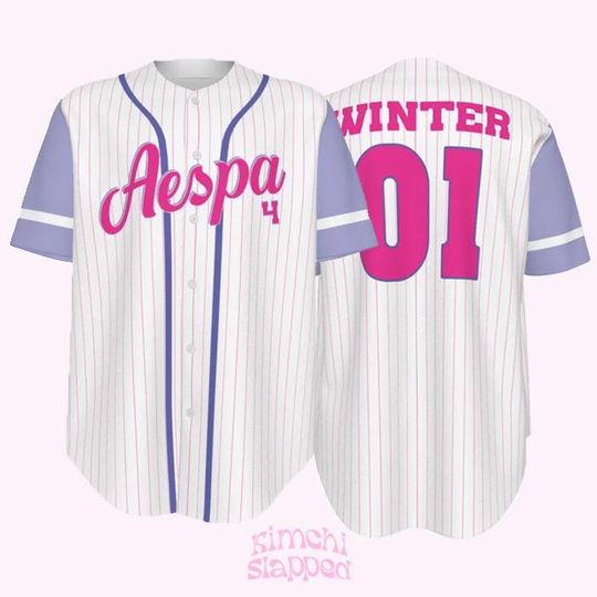 Aespa Shirt, Aespa Jersey, Kpop Shirt, Kpop Jersey, Aespa Kpop Jersey, Aespa