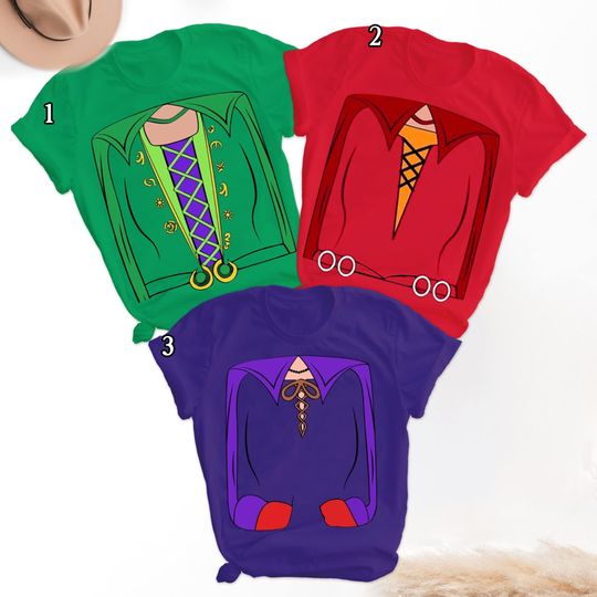 Sanderson Sisters Costume Matching Shirt, Halloween Costume for Family Group T shirt, Witch Sisters Cosplay Team Tee, Horror Movie Gift