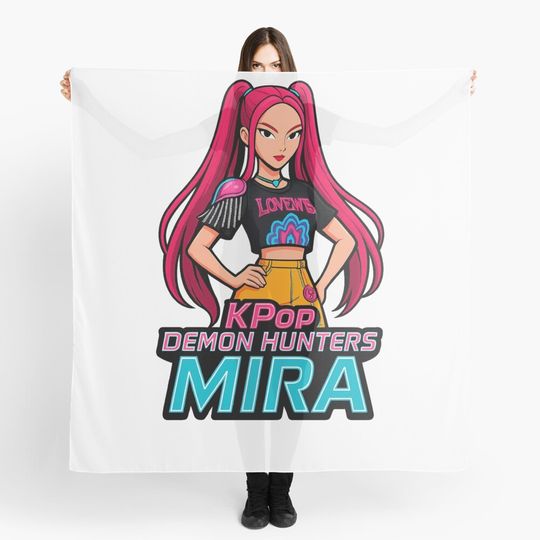 K-Pop Demon Hunters art Mira Scarf