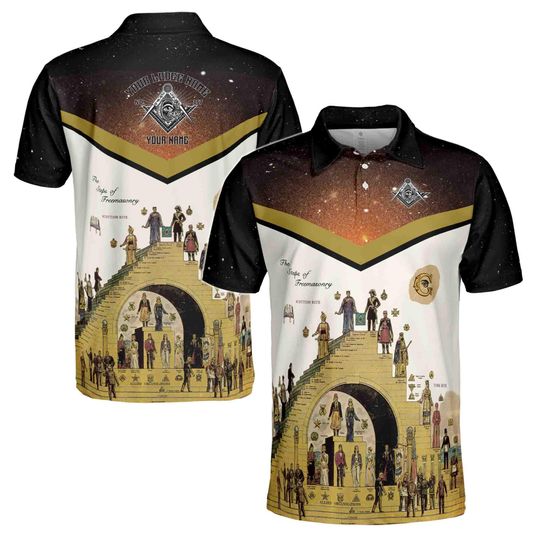 Freemasonry The Structure Of Freemasonry Polo Shirt