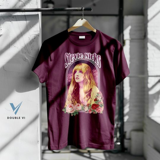 Stevie Nicks Unisex T-Shirt - 90's Graphic Music Tee - Classic Rock Inspired