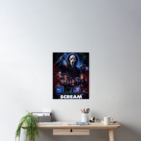 The scream movie poster Poster