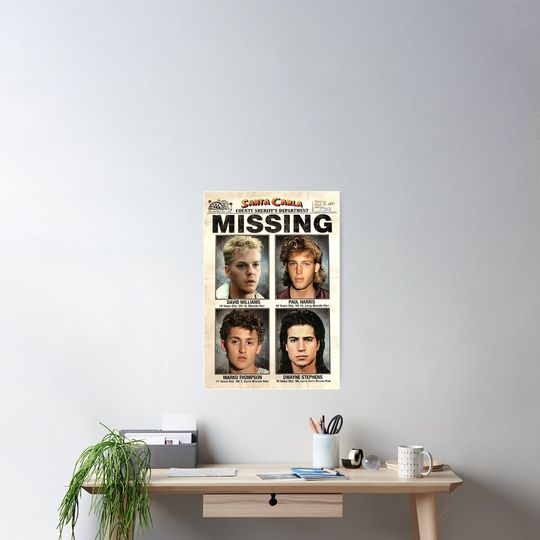 The Lost Boys Missing  Poster