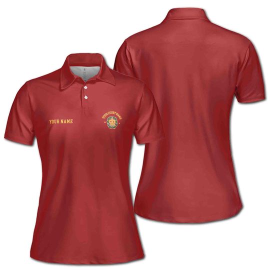 Customized Order of the Amaranth Mason Women's Polo Shirt