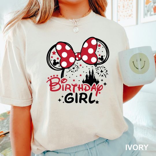 Disney Birthday Shirt, Comfort Colors Disney Shirt,  Disney Birthday Shirt, Disney Birthday Boy Shirt, Disney Birthday Girl Shirt, 151164