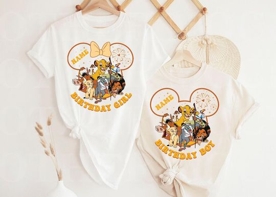 Comfort Colors The Lion King Birthday Shirt, Hakuna Matata, Custom Disney Birthday Shirt, Birthday Girl Boy Shirts, Birthday Trip Shirt