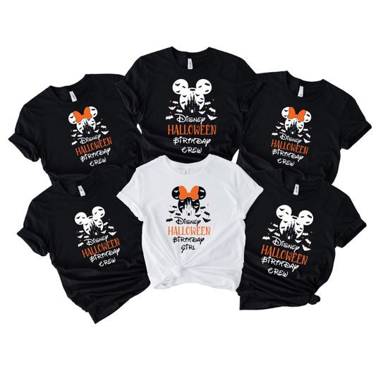 Custom Disney Halloween Birthday Shirt,Halloween Birthday Shirts,Custom Disney Birthday Party Shirt,Halloween Shirts,Custom Disneyland Shirt