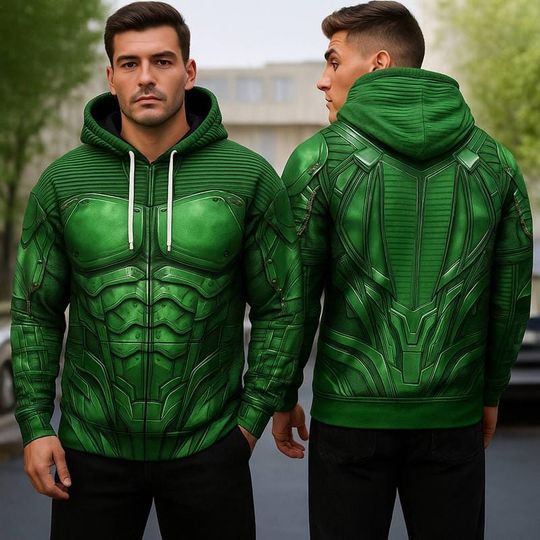 Green Goblin Costume Hoodie Green Goblin Costume Shirt Spider Man Shirt Green Goblin Halloween Cosplay Party Mcu Fan Gift 25