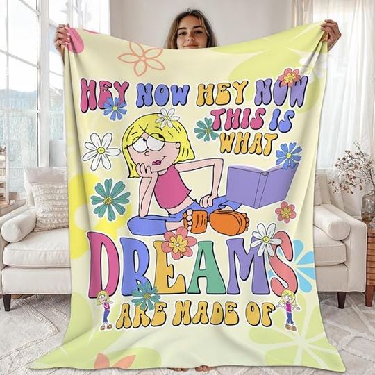 This Is What Dreams Are Made Of Lizzie McGuire Birthday Girl, DisneyChannel Lizzie McGuire Blanket, Throw Blanket Room Home Decor