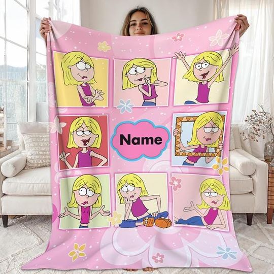 Custom Name DisneyChannel Lizzie McGuire Blanket,This Is What Dreams Are Made Of Lizzie McGuire Birthday Girl,Throw Blanket Room Home Decor