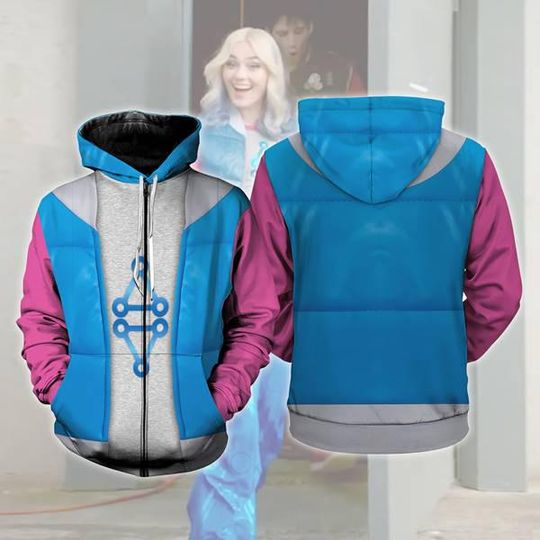 Disneyland Zombies 4 Addison 3D Full Over Print Hoodie, Zombies 4 Hoodie, Zombies Addison Halloween Cosplay Shirt, Zombies Costume Shirt