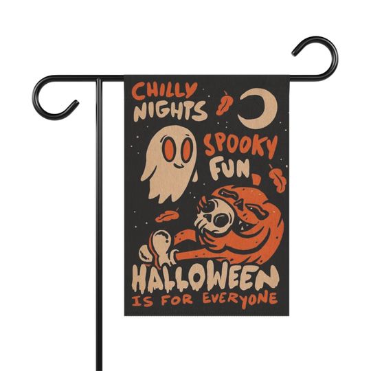 Retro 90s Halloween Banner - Spooky & Trendy Fall Yard Decor