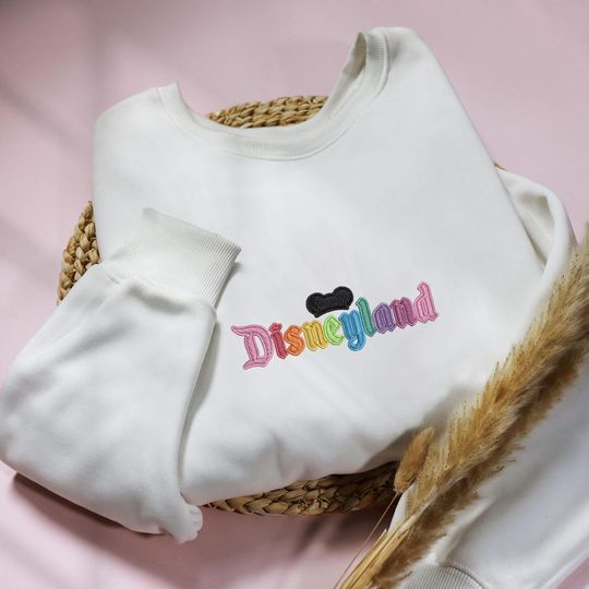 Custom Embroidered Sweatshirt, Romantic Embroidered Sweater, Custom Trip Sweatshirt Gifts