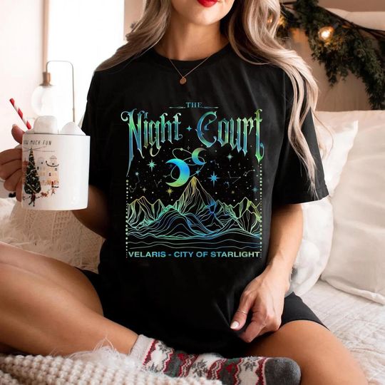 Velaris The Night Court Acotar Shirt, Court Of Dreams shirt, Acotar Tee, Acotar shirt