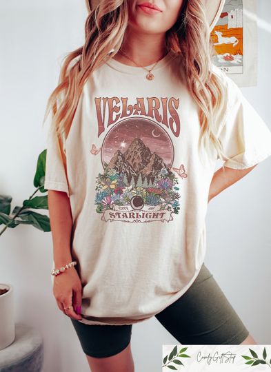 Velaris City of Starlight Shirt, Velaris Sweatshirt, ACOTAR Crewneck, The Night Court Tee
