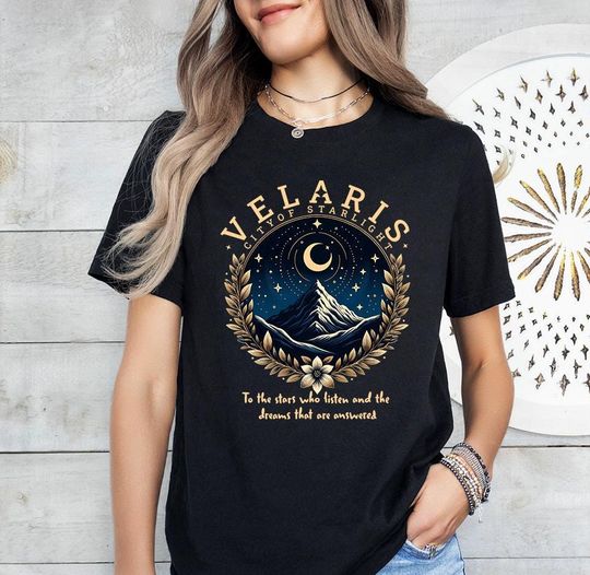 Velaris City Of Starlight Shirt, The Night Court, bookish Merch Shirt, Bookish Gift