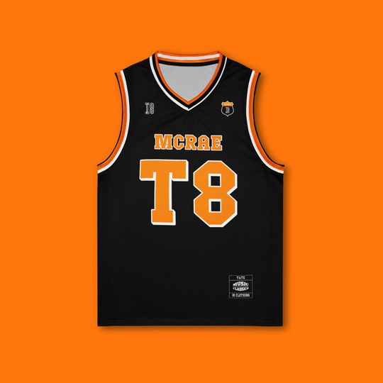 Tate Mcrae x Lando Norris Basketball Jersey - T8 Concert Merch