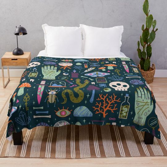 Curiosities Throw Blanket