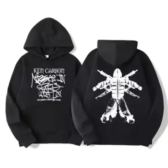 Rapper Ken Carson European Tour 2023 Hoodie For Fans Double Sided