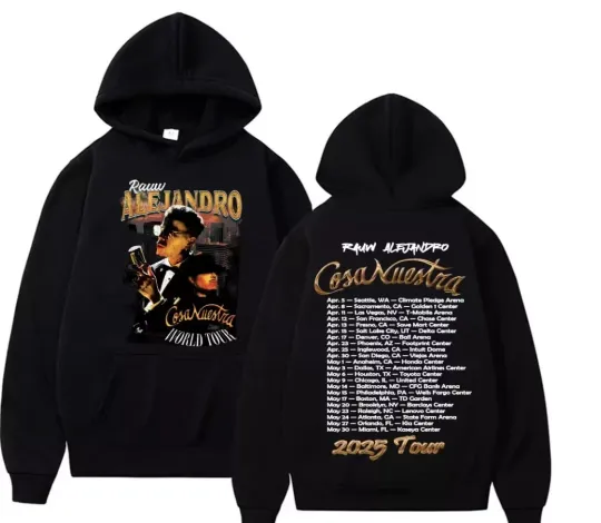 Rauw Alejandro Cosa Nuestra Merch Tour Hoodie Different Colors