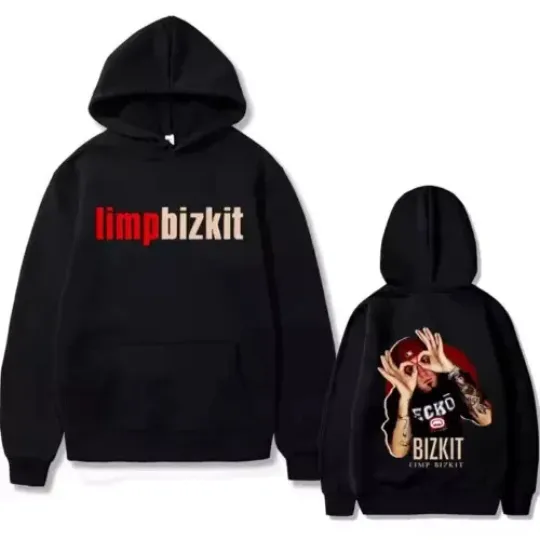 Rock Band Limp Bizkit Hoodie – Double-Sided Unisex Pullover for Fans