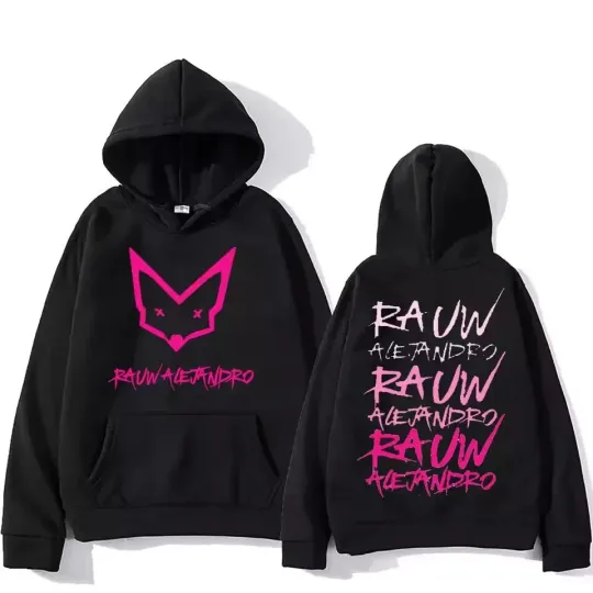 Singer Rauw Alejandro Hoodie – Double-Sided Fan Pullover Sweatshirt