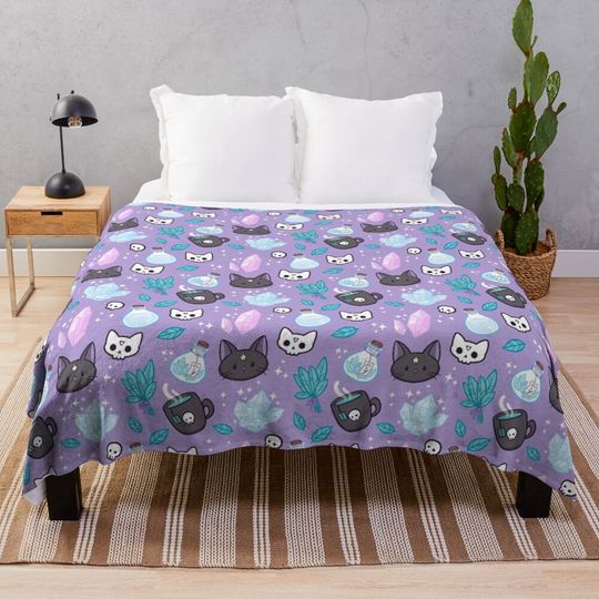 Herb Witch | Nikury Throw Blanket