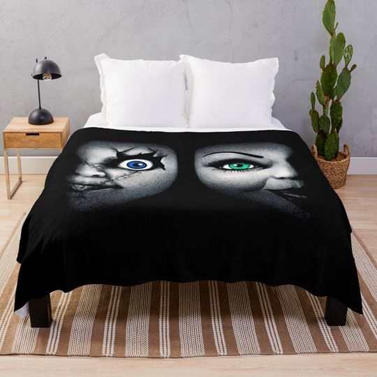 Bride of Chucky Throw Blanket