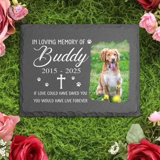 Pet Memorial Stones, Memorial Garden Stone, Pet Memorial Gift