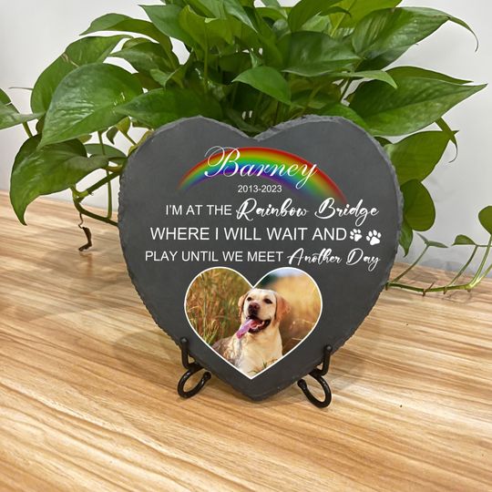 Pet Memorial Stone, Dog Memorial Stone, Pet Grave Marker Headstone