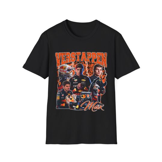 Vintage Max Ver.stappen Bootleg Comfort Color T-Shirt Ver stappen Bootleg Rap Tee Shirt Max Ver stappen Bootleg Gift For Him