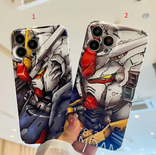 New Robot Anime Phone Case for iPhone 16 E 15 14 13 12 11 Pro Max Samsung S24 S23 S20 FE S21 S22 Plus S25 Ultra A54 Google Pixel 8 9 Pro XL