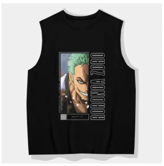 Cosplay Jujutsu Satoru Tank Top – Casual Anime Streetwear