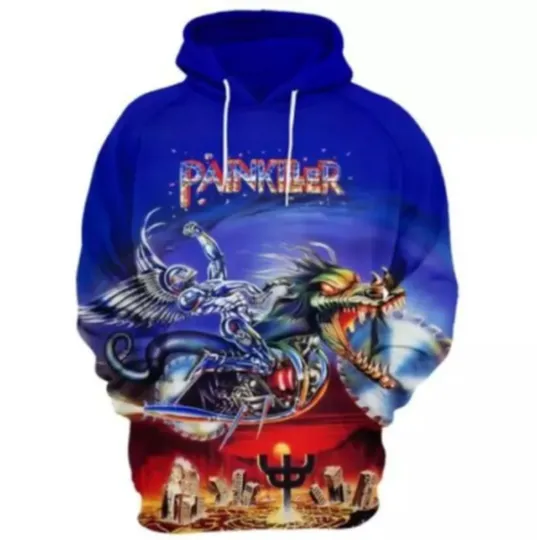 Judas Priest Shirt 3D Pullover Printed Over Unisex Hoodie For Holiday