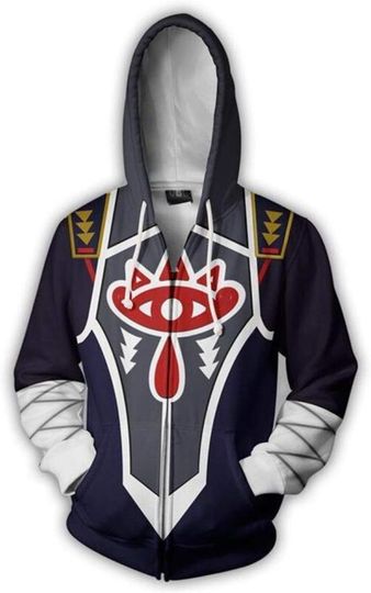 Zelda Cosplay Hoodie – Breath of the Wild Twilight Princess Anime Pullover